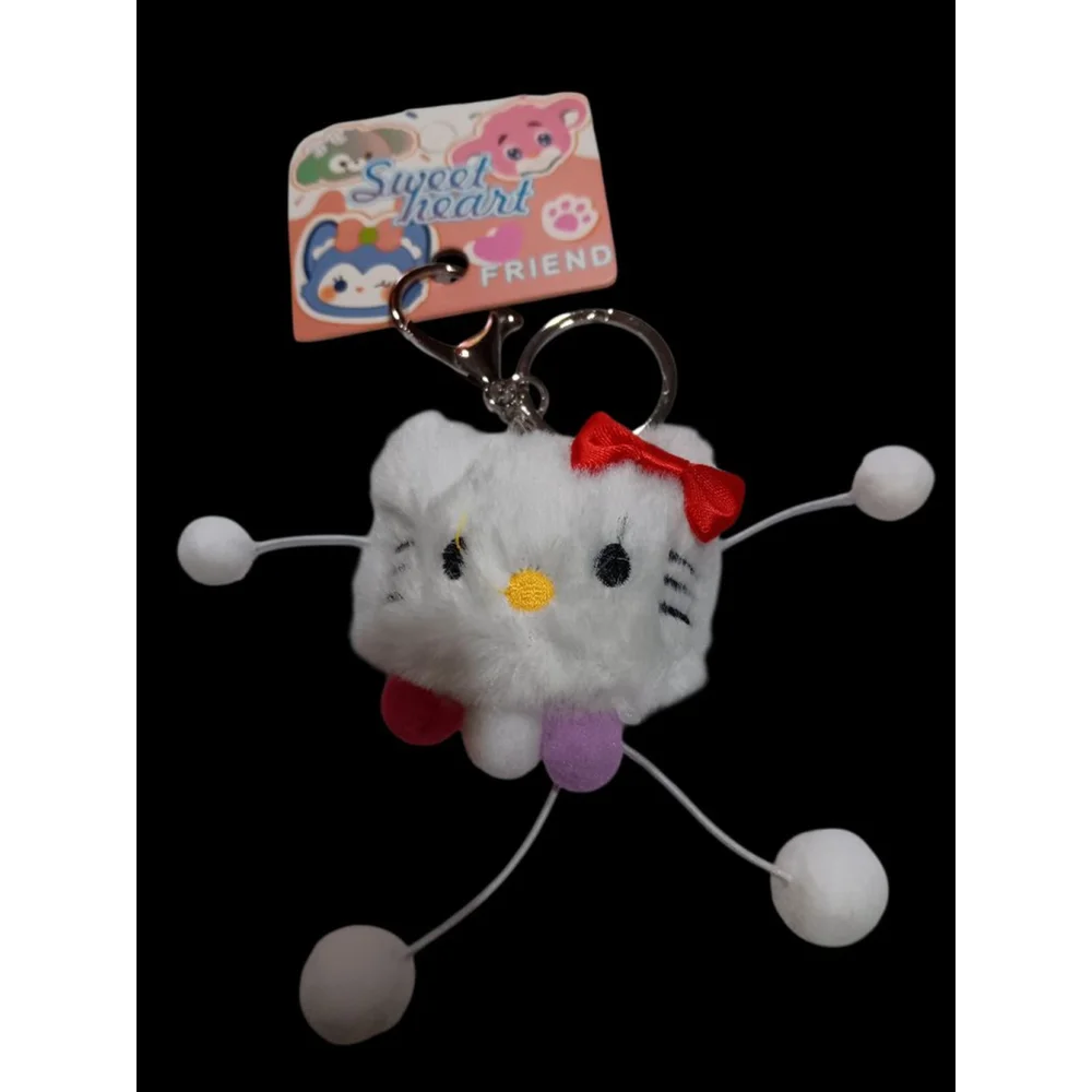 Sanrio Character Inspired Plush Keychain Purse Backpack Charm